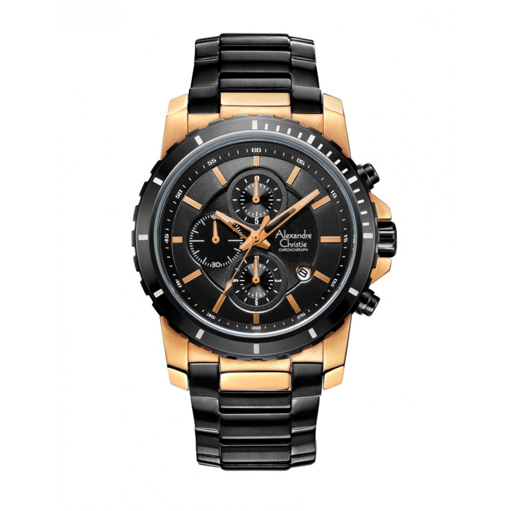 Jam Tangan Pria/Wanita Alexandre Christie 6141 MC/6141 BF Original