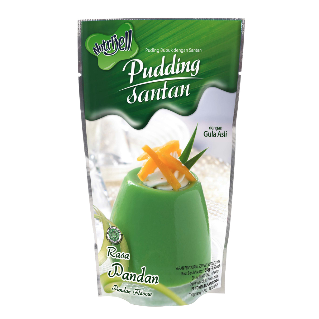 

Pudding Pandan Santan Nutrijell Nutri Jell