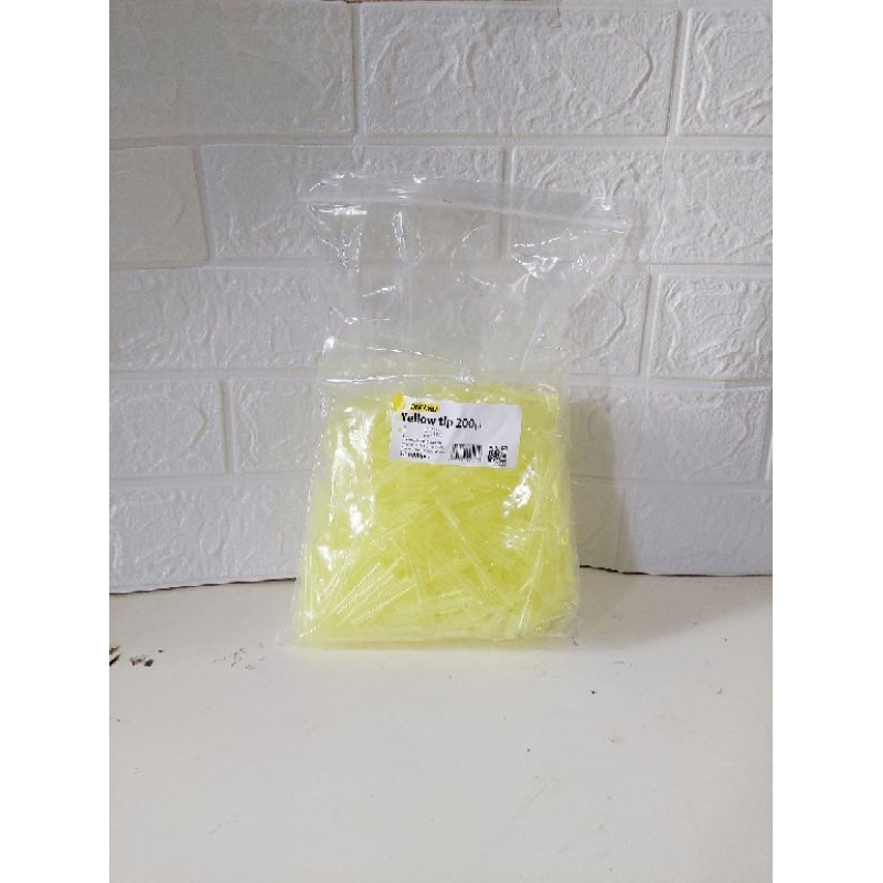 Yellow tip 200 ul/Onemed/yellow Gilson isi 1000 pcs/tip mikropipet
