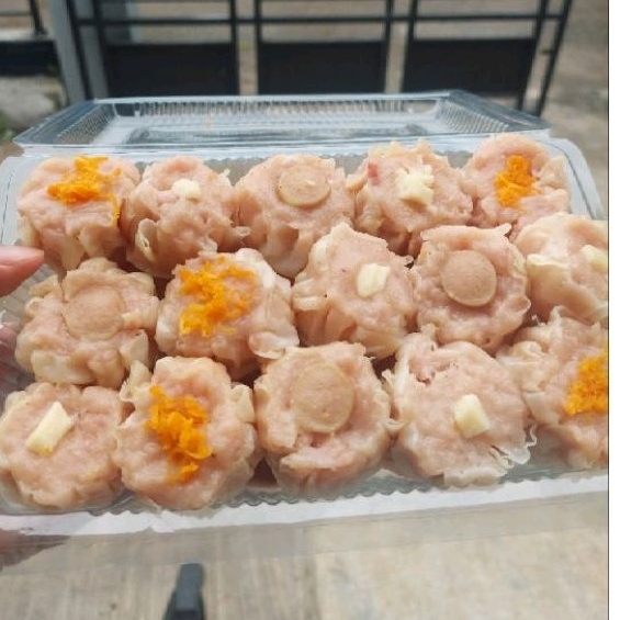 

Dimsum Frozen halal grosir isi 25pcs sudah termasuk saos