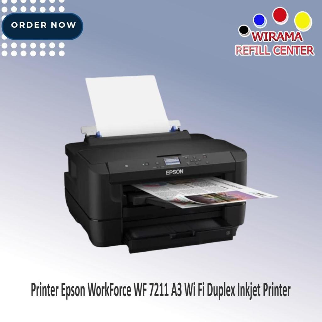 Printer Epson WorkForce WF-7211 A3 Wi-Fi Duplex Inkjet Printer (Print-Wifi)