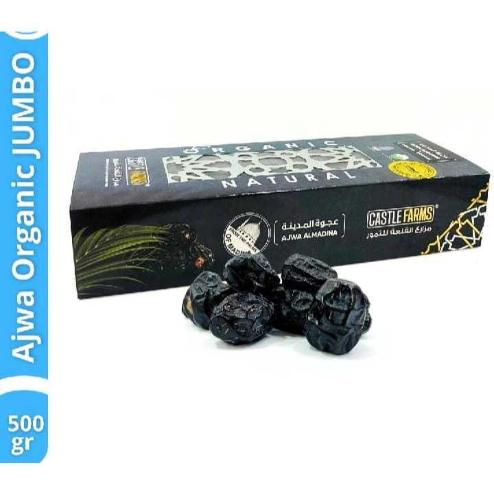 

Kurma Ajwa Premium Castle Farm JUMBO 500 gram