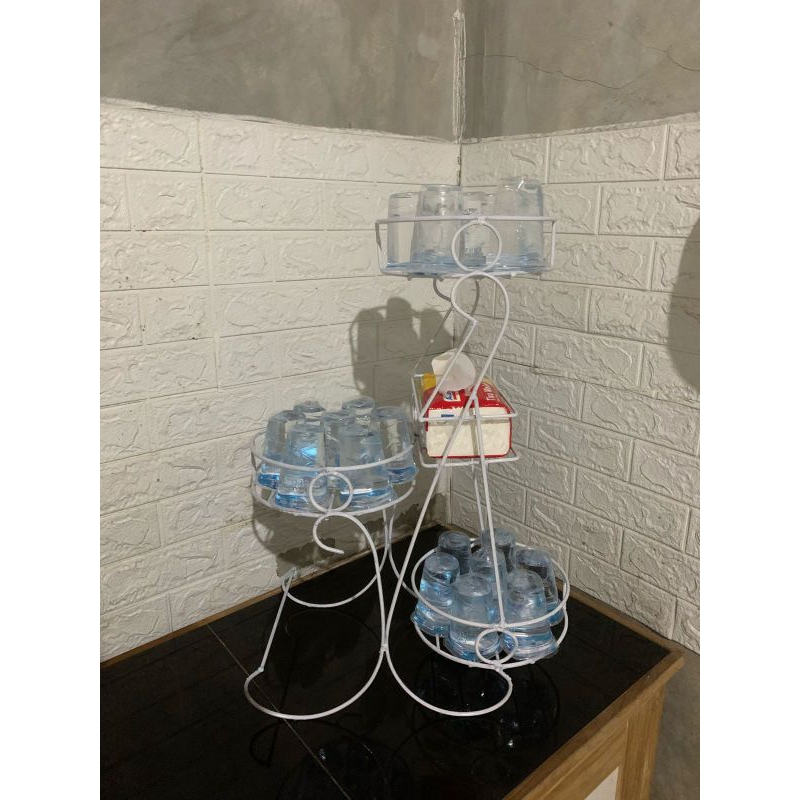 RAK MINUMAN GELAS / RAK AQUA / RAK BOTOL MINUMAN