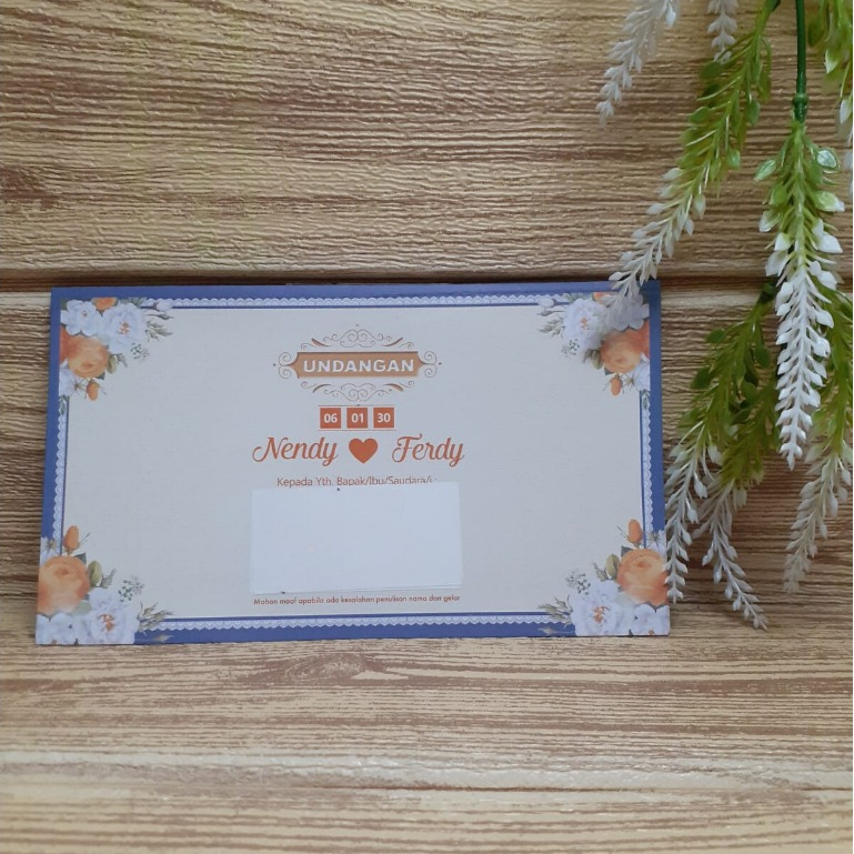Blangko Undangan Falah 109 Murah