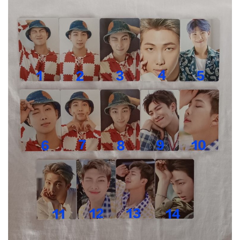 Photocard BTS DICON 101 Sharing Official Jin, RM