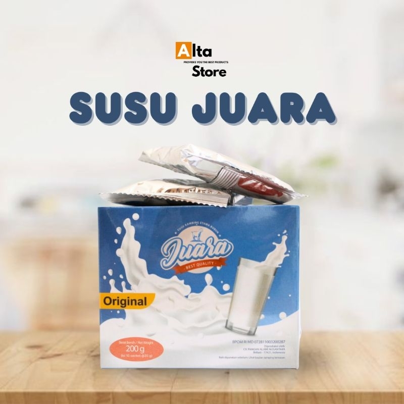 

Susu Juara Susu Kambing Etawa Bubuk Original Atasi Pernafasan dan Penambah Berat Badan