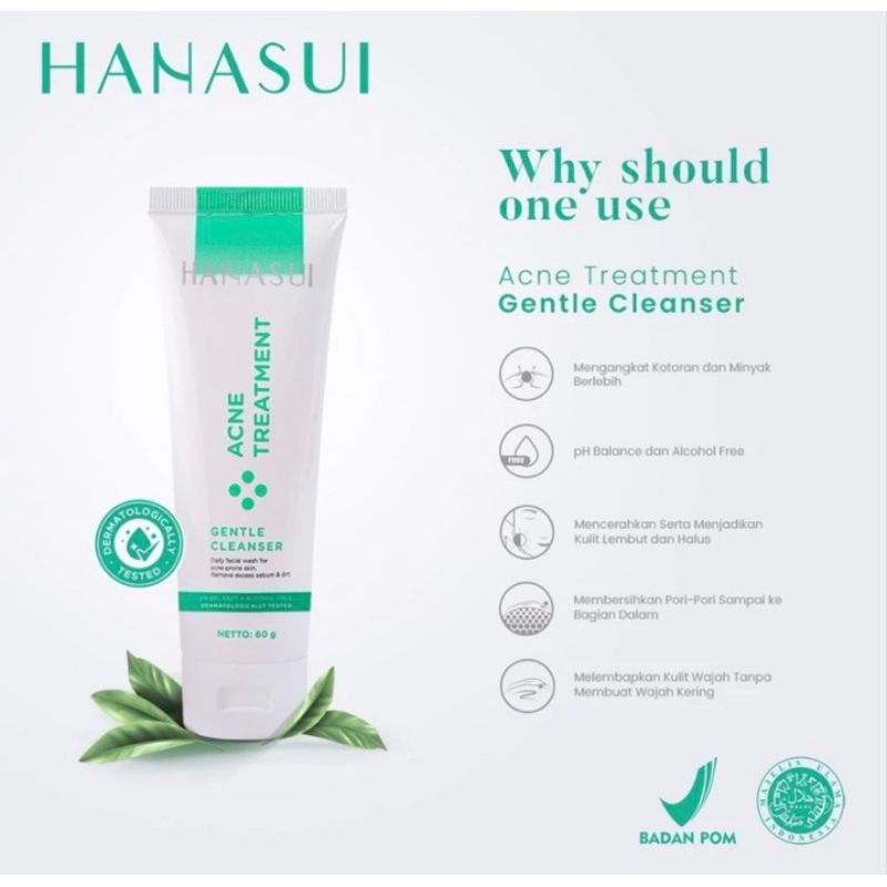 Hanasui Acne Treatment Facial Wash