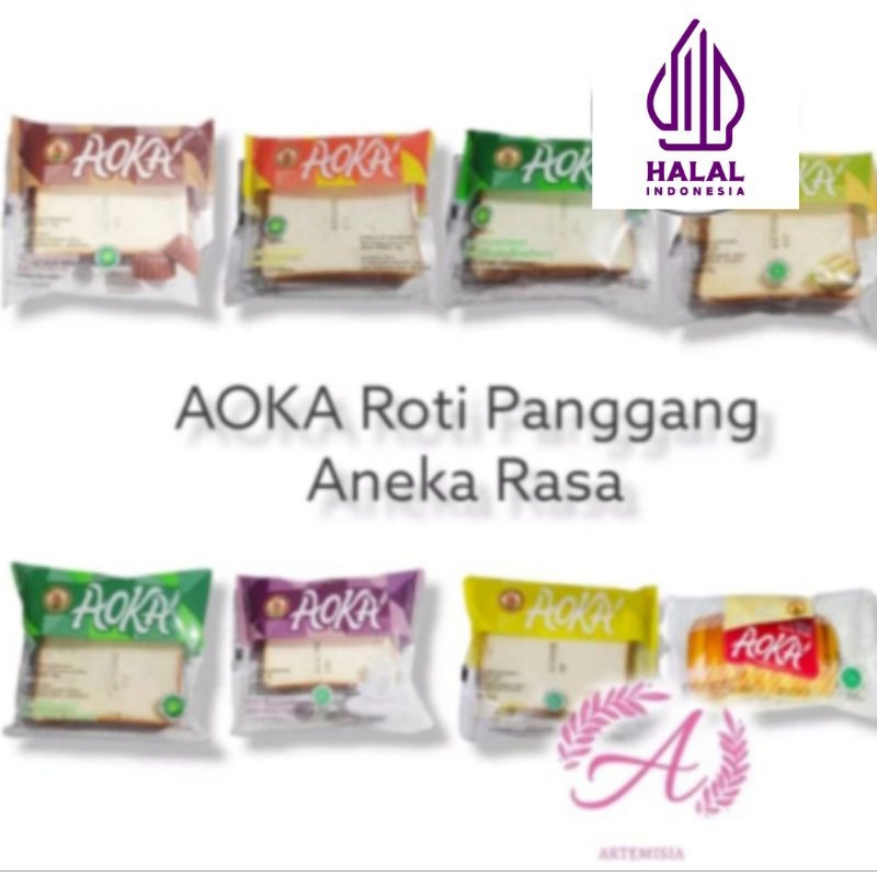 

AOKA Roti Panggang dan Gulung / Momotaro Aneka Varian 1 dus