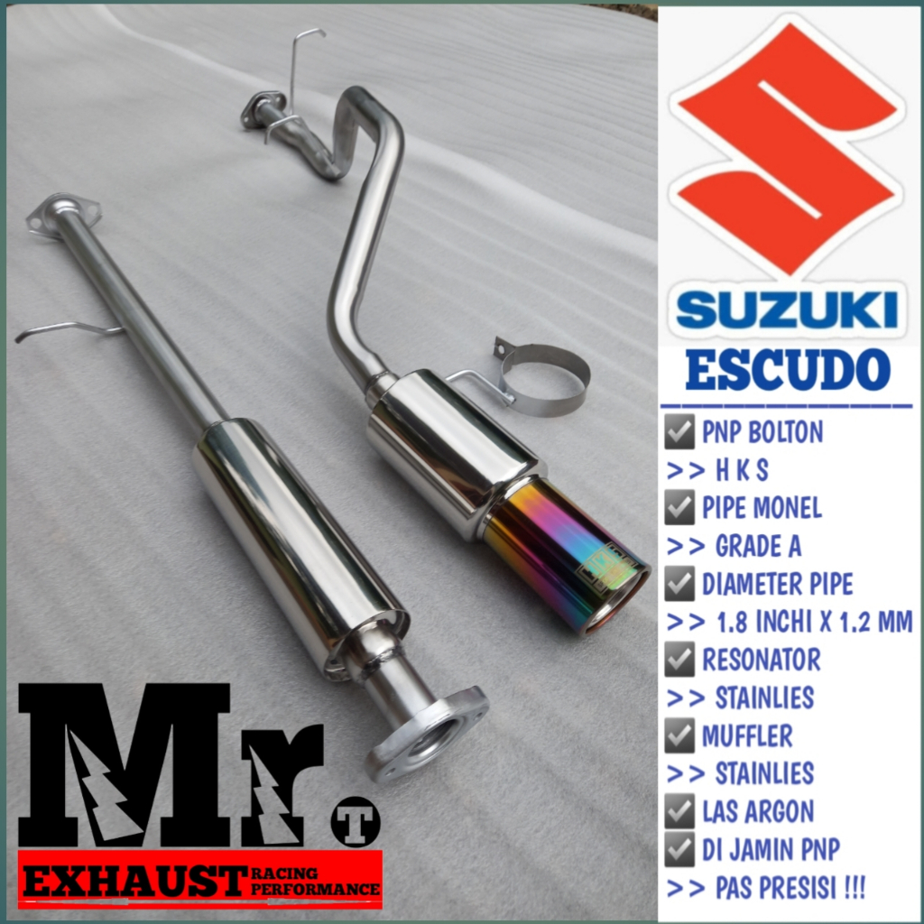 PNP BOLTON KNALPOT SUZUKI ESCUDO - VITARA