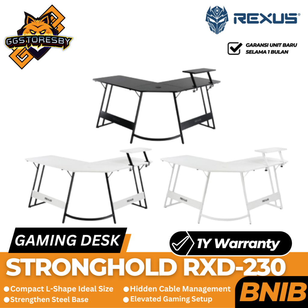 REXUS STRONGHOLD RXD-230 GAMING DESK