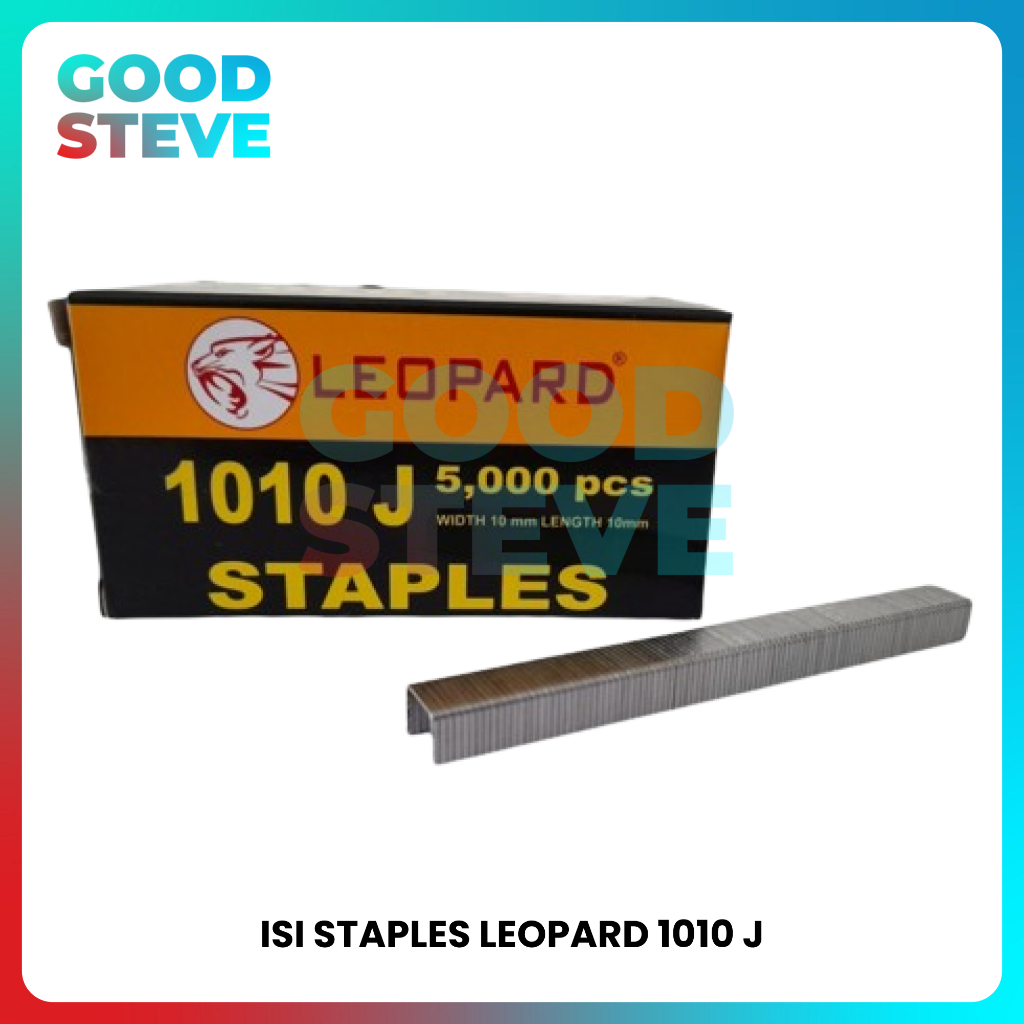 

Isi Paku Tembak Angin Leopard 1010J - Isi Staples 1013 J