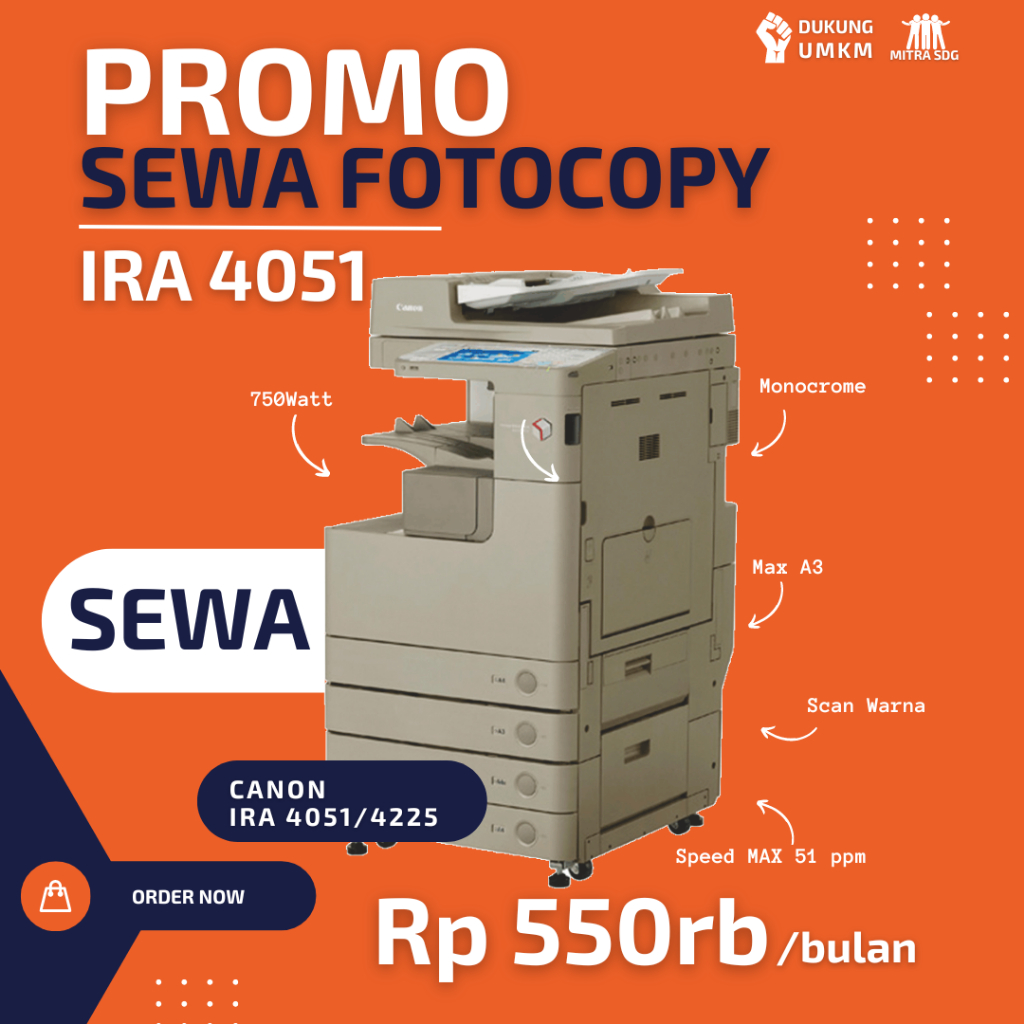 Canon iR ADV 4051 - Mesin Pencetak Multifungsi