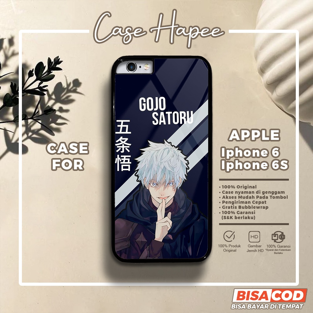 Case Iphone 6 6s Casing Iphone 6 6s [GOJO] Casehapee Case Glossy Case Aesthetic Custom Case Premium 