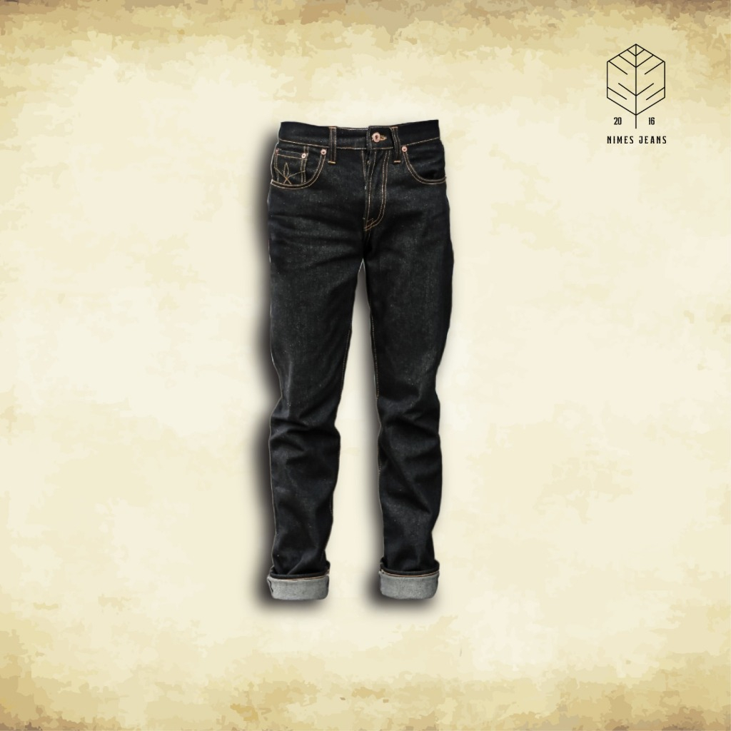 NIMES JEANS - Artikel Arion Denim | Celana Denim Jeans Acc Selvedge 15oz Raw Denim Murah Kaku