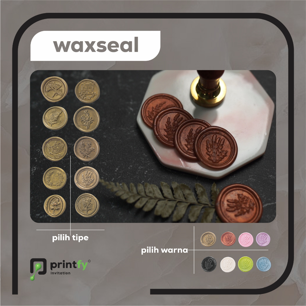 

Wax Seal | segel undangan