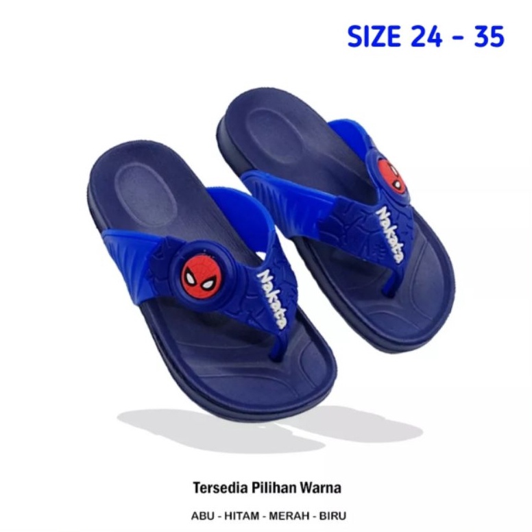 NBS726 flashsale PIKU Sandal Jepit Anak Laki Cowok Sendal Jepit Anak Sandal NAKATA
