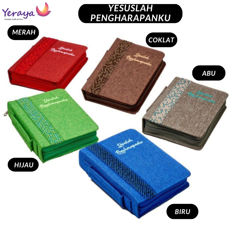 

Sampul Alkitab + Sampul Kidung Jemaat Besar - Cover Tas Buku Alkitab Sampul Kitab Suci