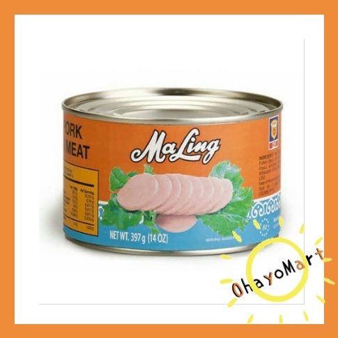 

GBP922 Terbaik Daging Ham TTS Maling Besar TTS maling luncheon meat 397g
