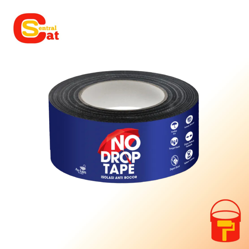 No Drop Tape Lakban Anti Bocor Pipa Asbes Seng Beton Atap Meteran