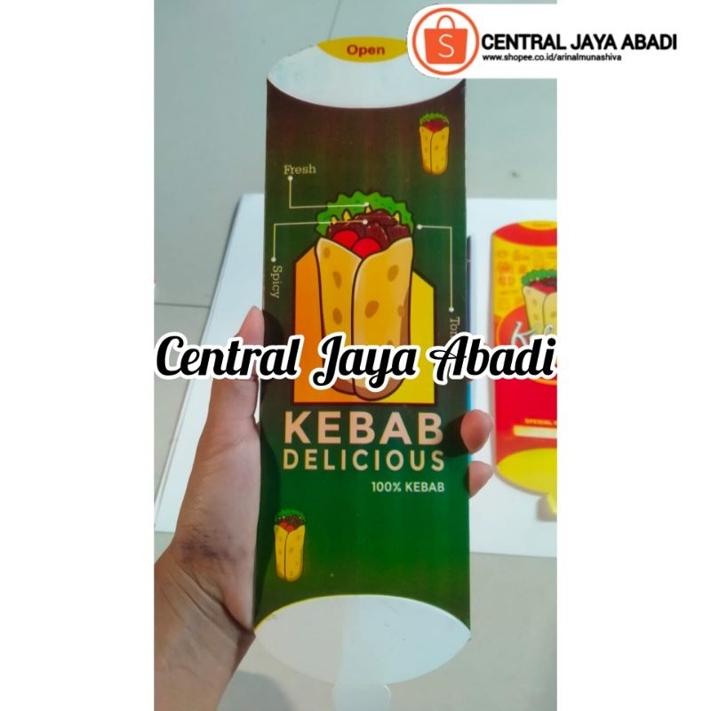 

250 LEMBAR KEBAB IVORY TERBARU || KEBAB TARIKAN || CENTRAL JAYA ABADI 834