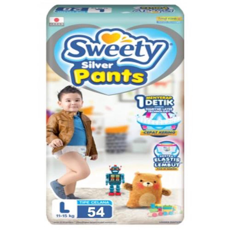 pampers sweety size L