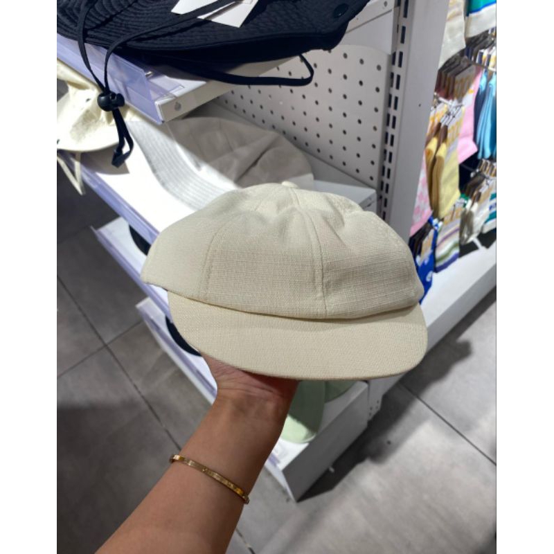 Oh Some Dylee & Lylee Syc White Classic Style Baker Boy Hat