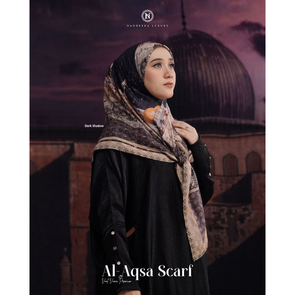 AL AQSA SCARF BY NADHEERA LUXURY