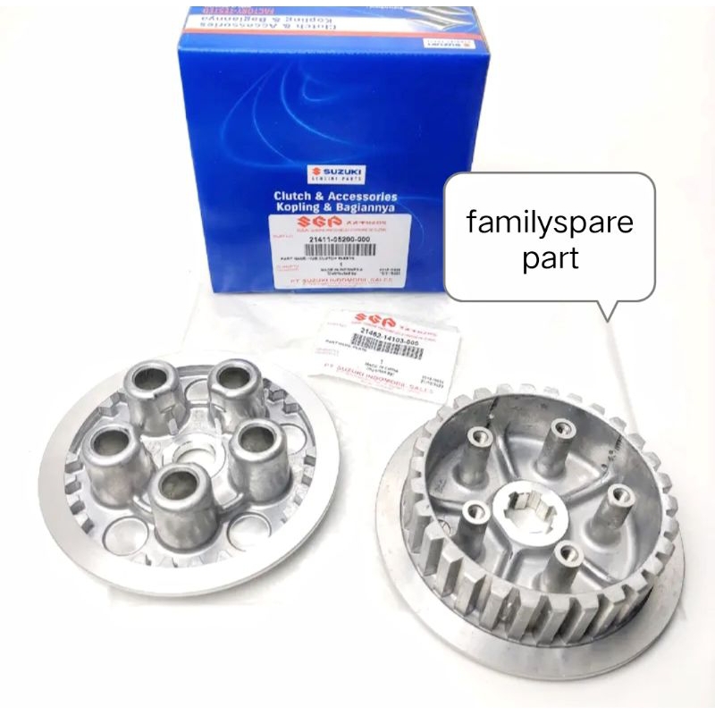 RUMAH KOPLING LAWAN KAKI 5,ASSY,SUZUKI SATRIA FU 150KARBU