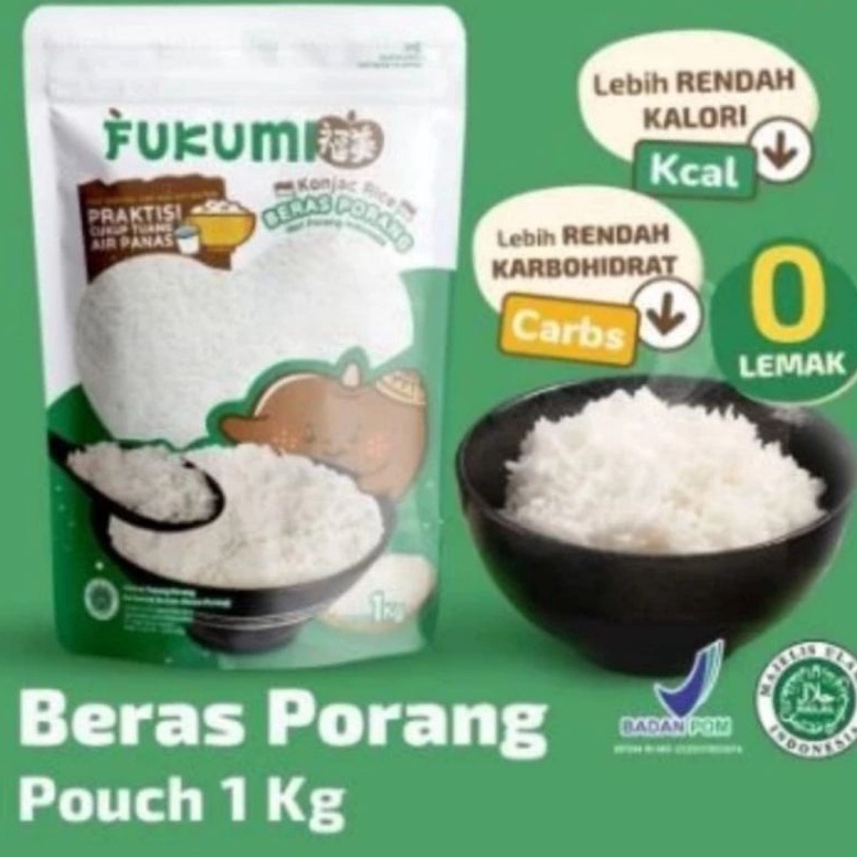 

IVS331 GROSIRJAKARTA Beras Porang 1 Original 1KG