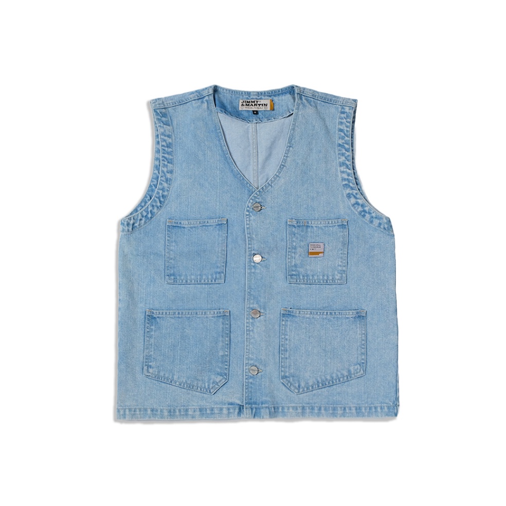 ART K7O Jimmy and Martin  Denim Vest  GVJ1