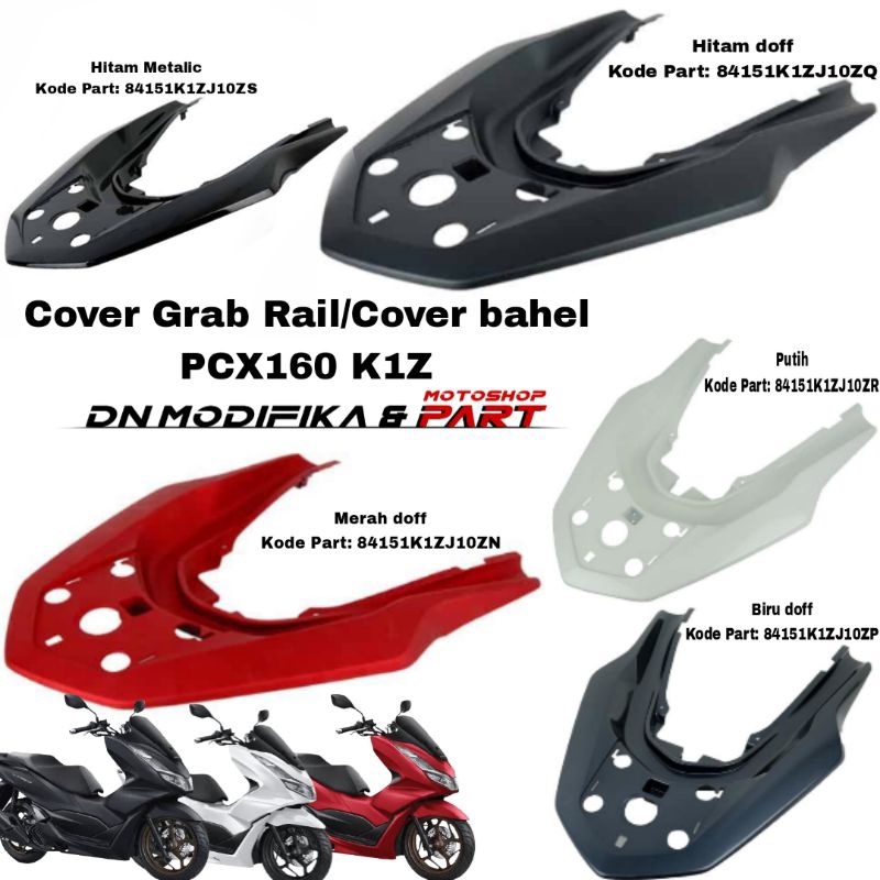 cover behel pcx 160 k1z 84151 K1Z J10Z Cover Grab Rail PCX 160 K1Z