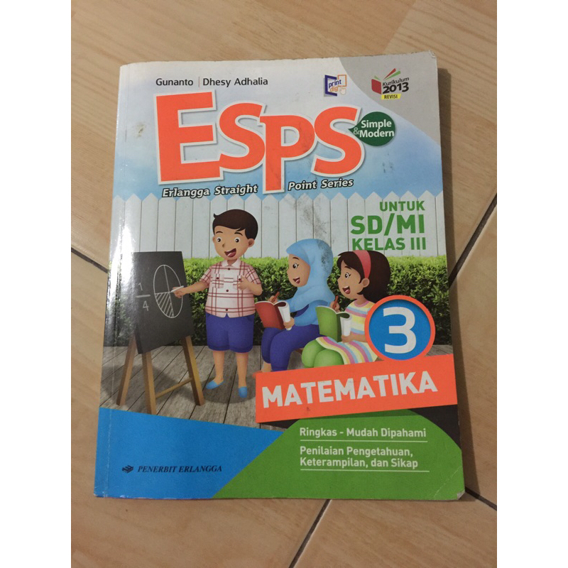 Preloved buku ESPS Matematika kelas 3