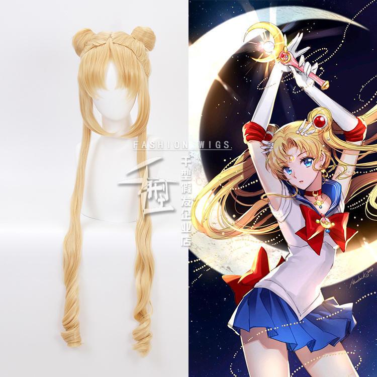 [READY-JKT] Thousandwig - Usagi wig - SAILORMOON Wig - cosplay wig Usagi - Wig twintail blonde - Usa