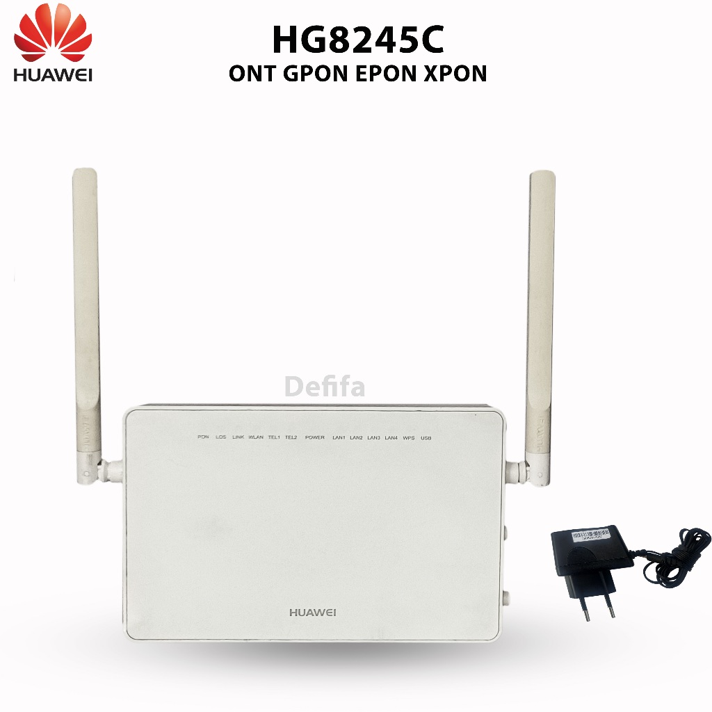 Modem FTTH Wifi Wireless Router Huawei HG8245C ONT EPON GPON XPON