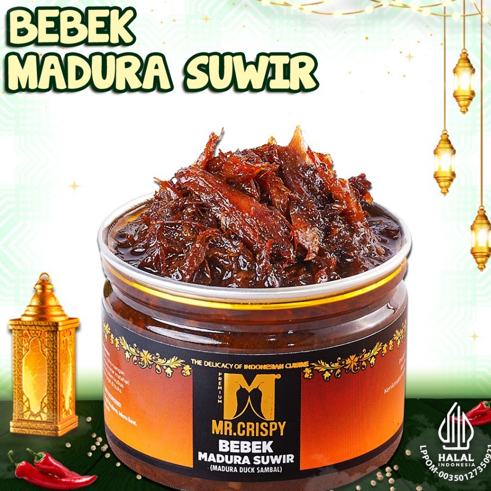

ITL442 Free Ongkir Bebek Madura SuwirSambel Bebek MaduraBumbu Ireng Asli Madura MrCrispy