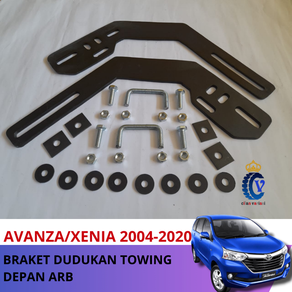 Braket Towing Depan Dudukan Tanduk Avanza Xenia 2004-2020