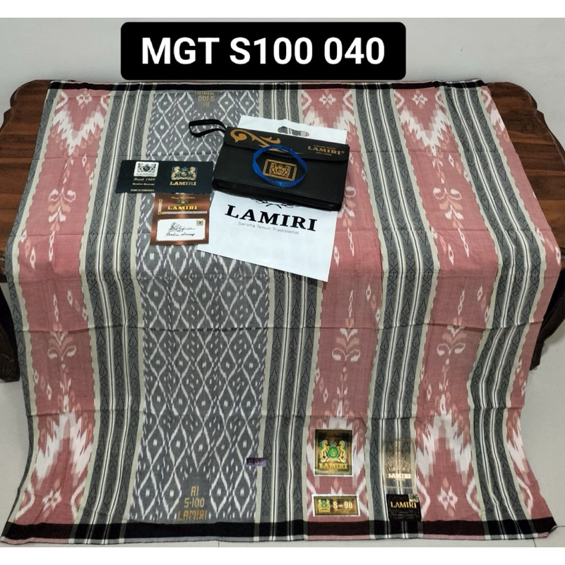TERMURAH SARUNG DONGGALA LAMIRI MGT SUTRA MESRESH ORIGINAL100%