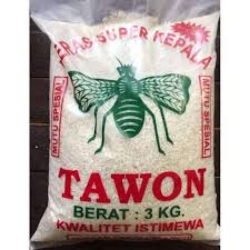 

Beras Cap Tawon 3 kg