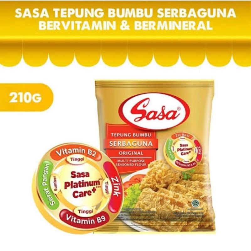 

Sasa tepung bumbu serbaguna 210g