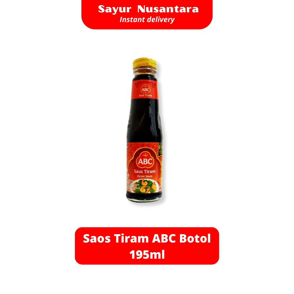 

Saos Tiram ABC Botol 195ml - Sayur Nusantara