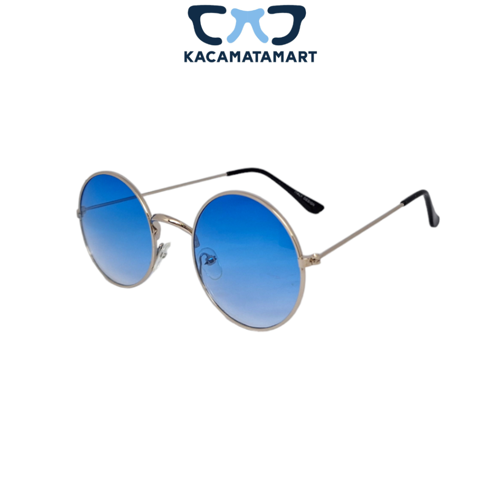 Kacamata Korea Bulat Fashion style korean Unisex Frame Sunglasses size Anak hingga Remaja - JB339