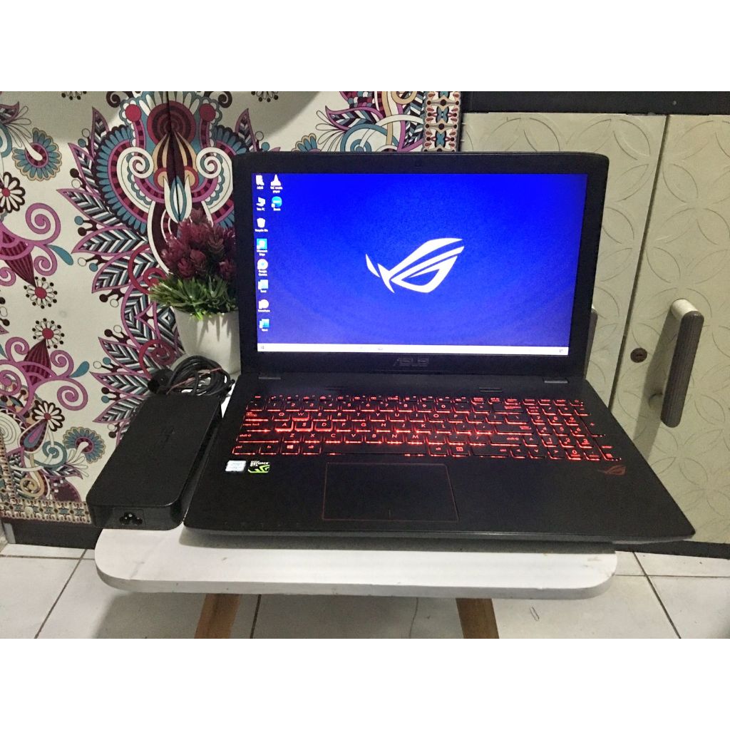 Laptop Gaming Asus ROG GL552VX Ram 8GB Nvidia GTX 950M Mulus Murah