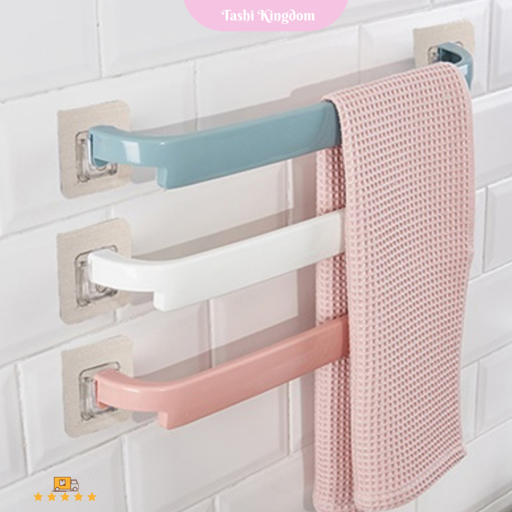 Rak handuk gantungan tempel hanger tempel dinding gantungan handuk