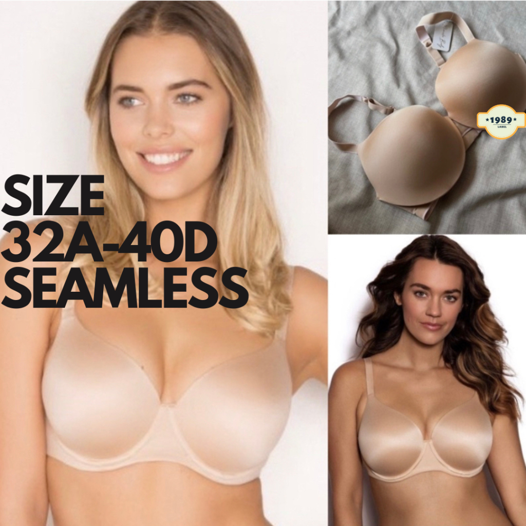 Bra Seamless Lighweight Bras n Things Aussie Ultimate Body Cup Besar Kawat Push Up