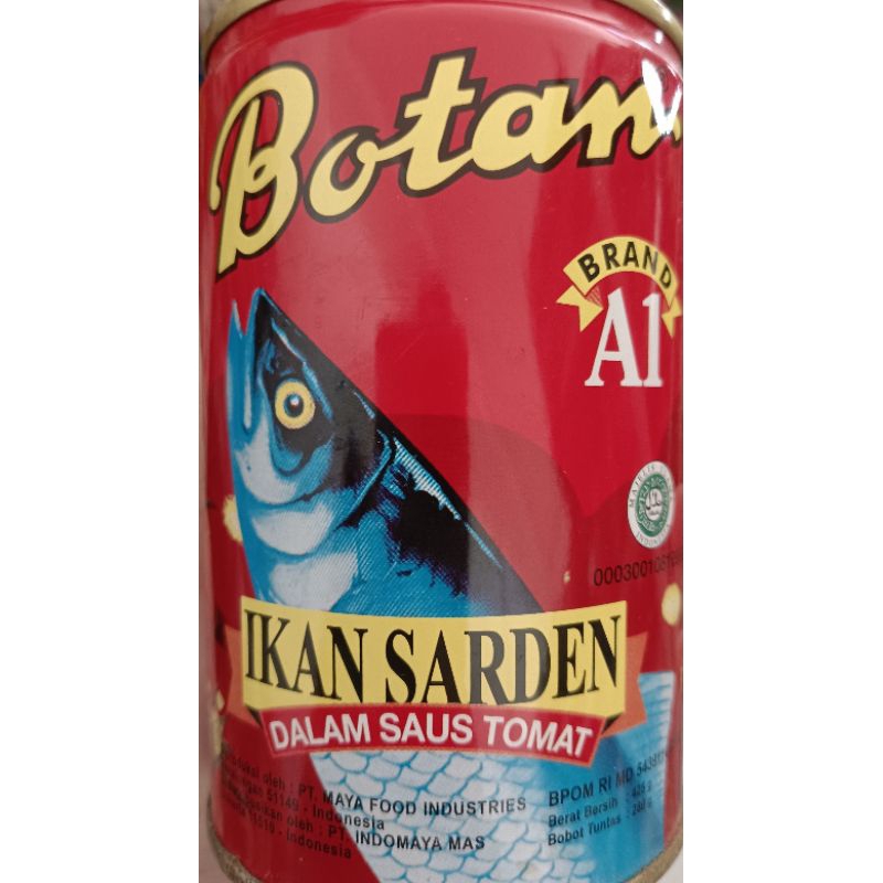 

Sarden Botan 425gr