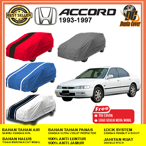 Cover Mobil Honda Accord Cielo CD5 1993 1994 1995 1996 1997 Anti Air Waterproof Outdoor, Sarung Mobi