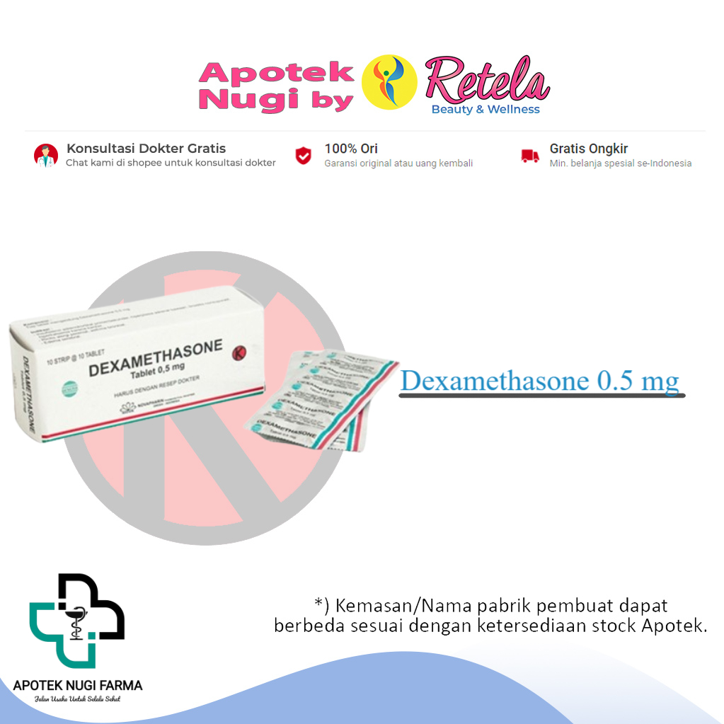 Dexamethasone 0.5 mg 10 Tablet