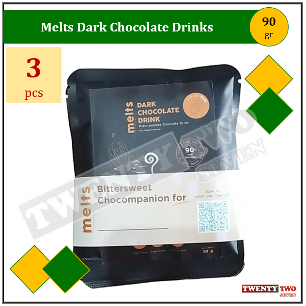 

Melts Dark Chocolate Drinks (3 pcs) 90 gr