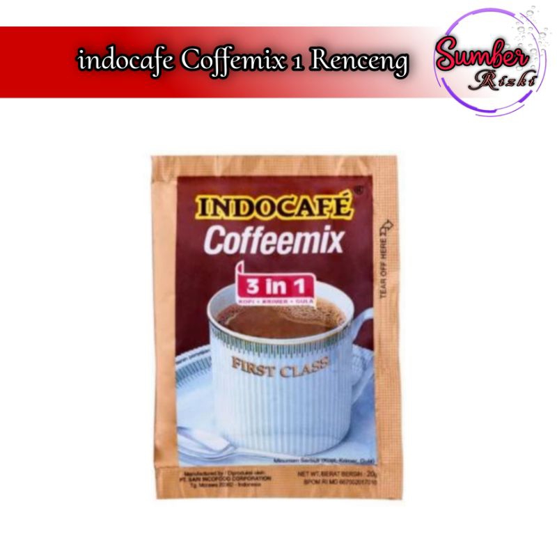 

Indocafe Coffemix 3in1 1 Renceng isi 10