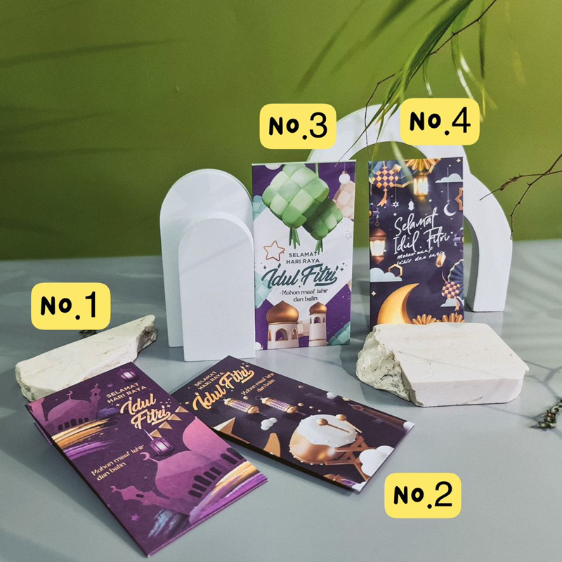 

[ISLAMIC 3D] Amplop Lebaran Idul Fitri Premium Aesthetic Bahan Aster 200GSM Tebal Size 7 x 13.5 cm Uang Agak Di Lipat Sedikit | Murah Desain Keren Mewah